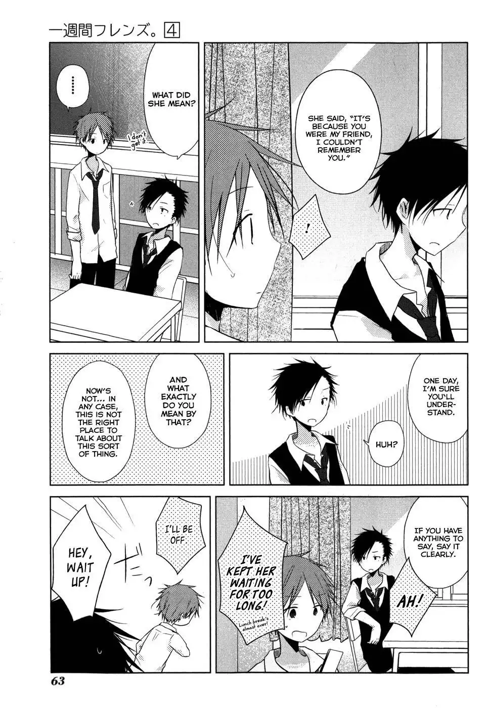 Isshuukan Friends. Chapter 18 14